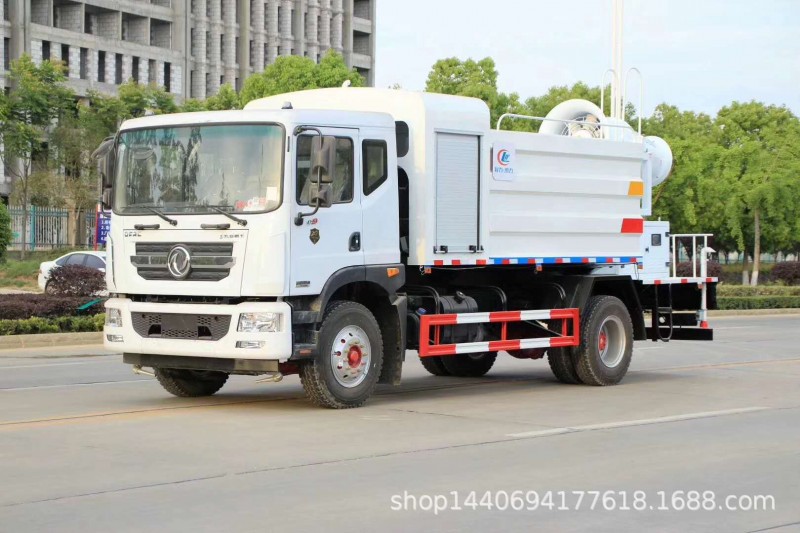 东风80米工地煤矿抑尘车 治霾神器 矿山道路抑尘洒水车 包上牌