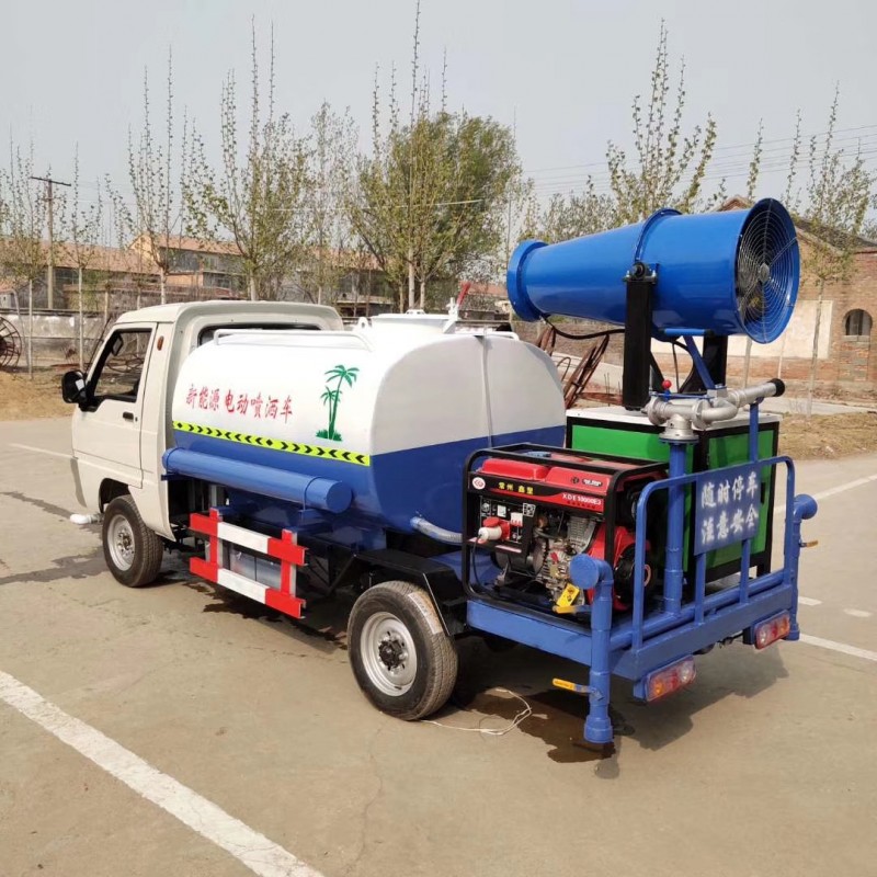 山东济宁 多功能洒水车 雾炮洒水车 工地除尘电动洒水车 质量保障